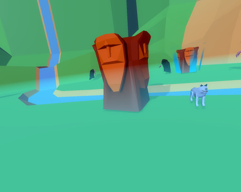 Shrine garden: saved by the bell