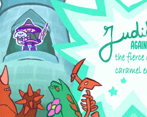 Judith against the fierce demonic caramel eaters