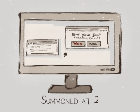 Summoned at 2