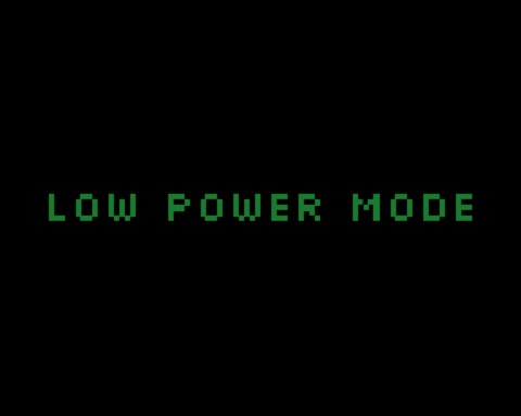 Low Power Mode