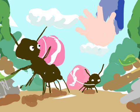 蚁爷冲击!(Ant sprint!)