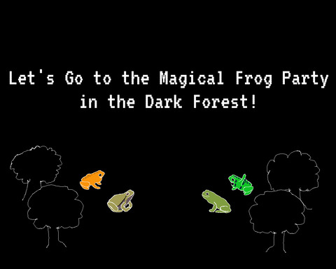 Let's Go to the Magical Frog Party in the Dark Forest!