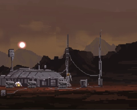 Alone on Mars