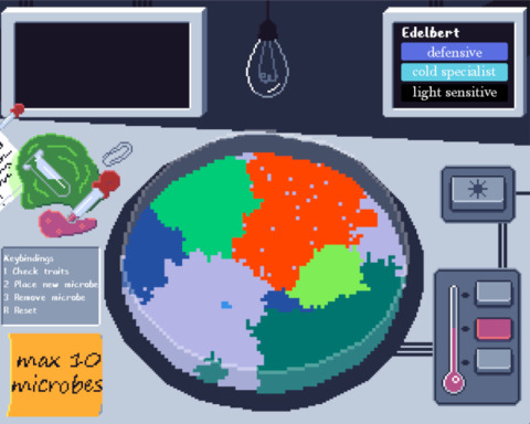 Microbial Daycare Simulator