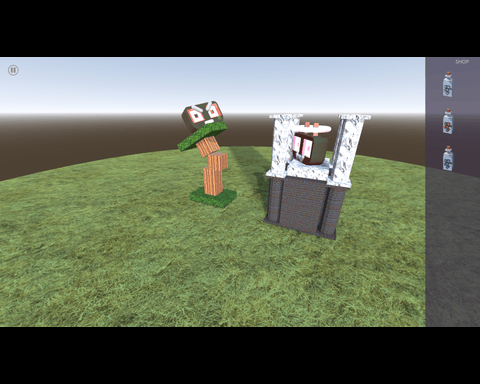 Unfinished Structures Demolition Game