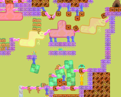 The Wriggling Path