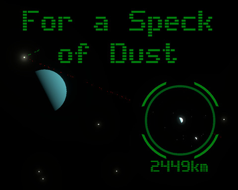 For a speck of dust