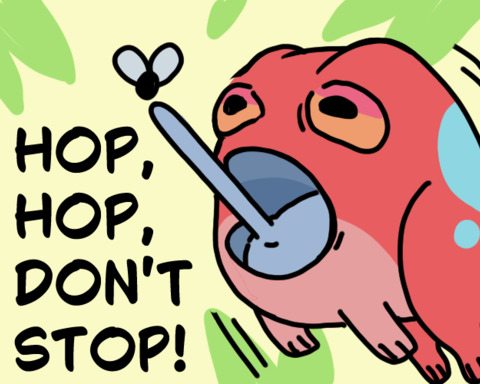 Hop hop don't stop.