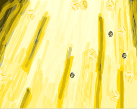 Dust in a ray of sunshine