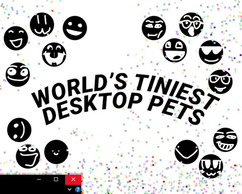 World's Tiniest Desktop Pets