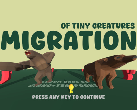 Migration of Tiny Creatures