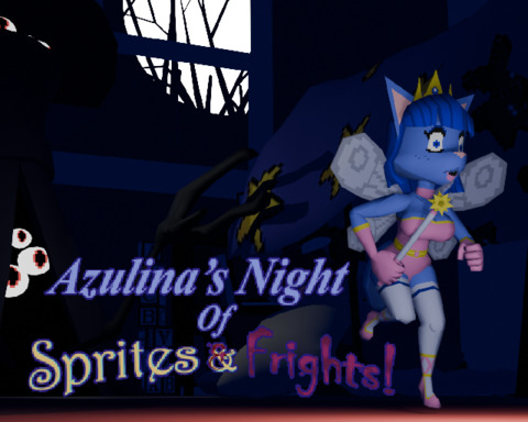 Azulina's Night of Sprites and Fright