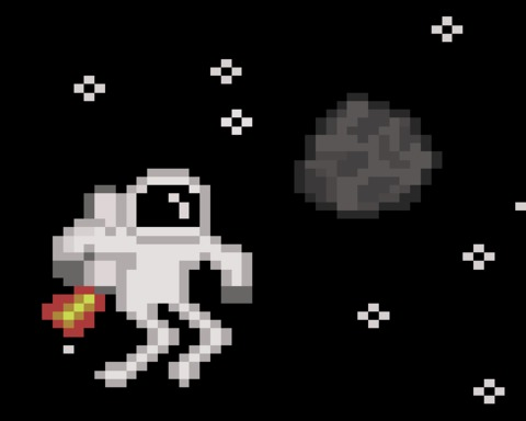 Space Rescue. My first Jam game