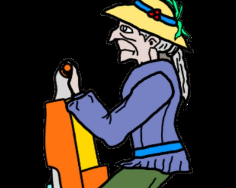 Pogo Stick Granny
