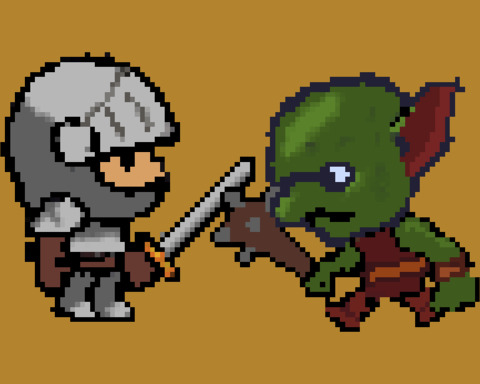 A knight and his well