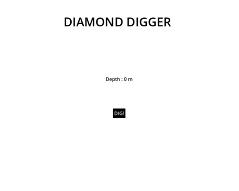 SUPER DIAMOND DIGGER !!!