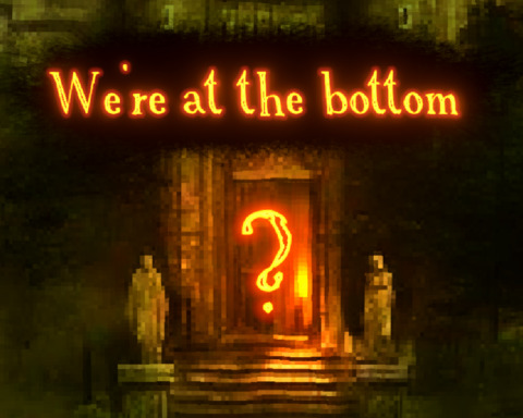 We're at the bottom