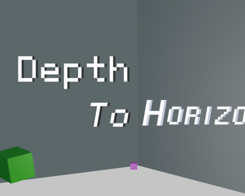 Depth to Horizon