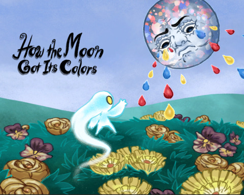 How the Moon Got Its Colors