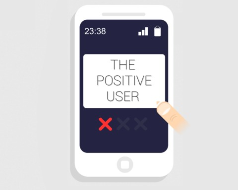 The positive user