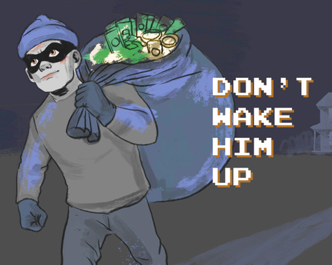 Don't wake him up
