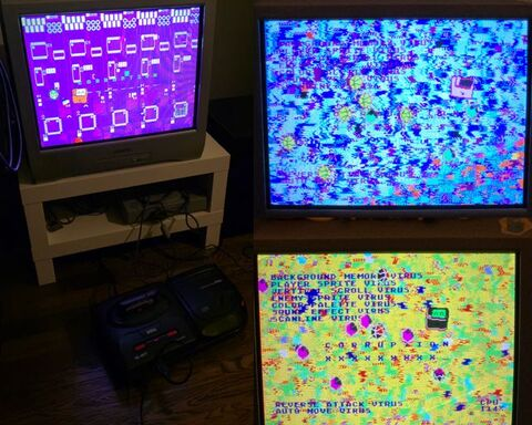 Virus singularity [Mega Drive]