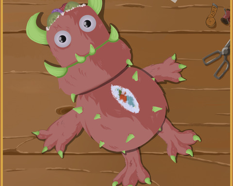 Little monster makehouse