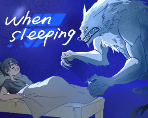 when sleeping
