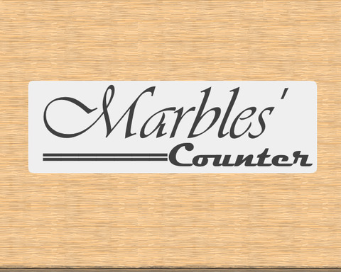 Marbles' Counter