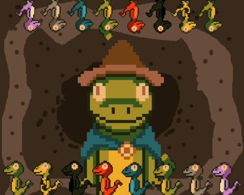 Larry the Lizard Wizard