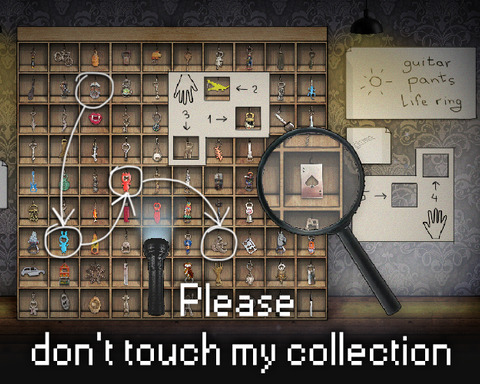 Please don't touch my collection