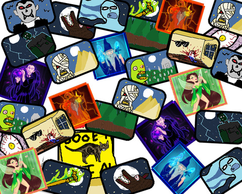 The Nefarious Card Collector, in another bout with The Notorious Card Curator