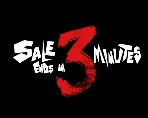 Sale ends in 3 minutes