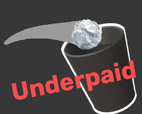 Underpaid