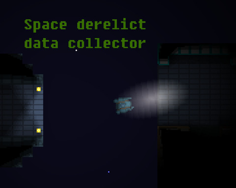 Space derelict data collector
