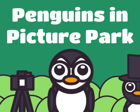 Penguins in Picture Park