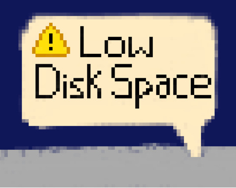 Low Disk Space