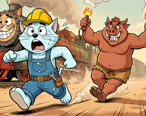 Ultimate war of kittens against boars terrorists