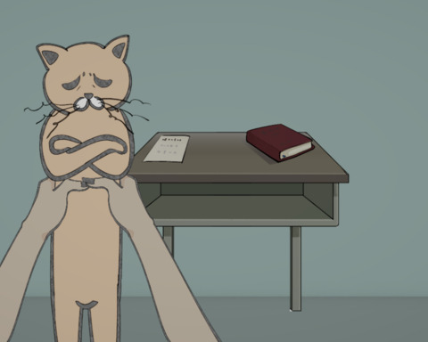 A Night with a Verbose Cat