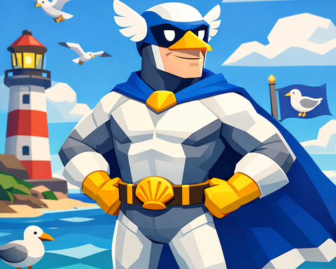 Seagull Man - No Gullshit !