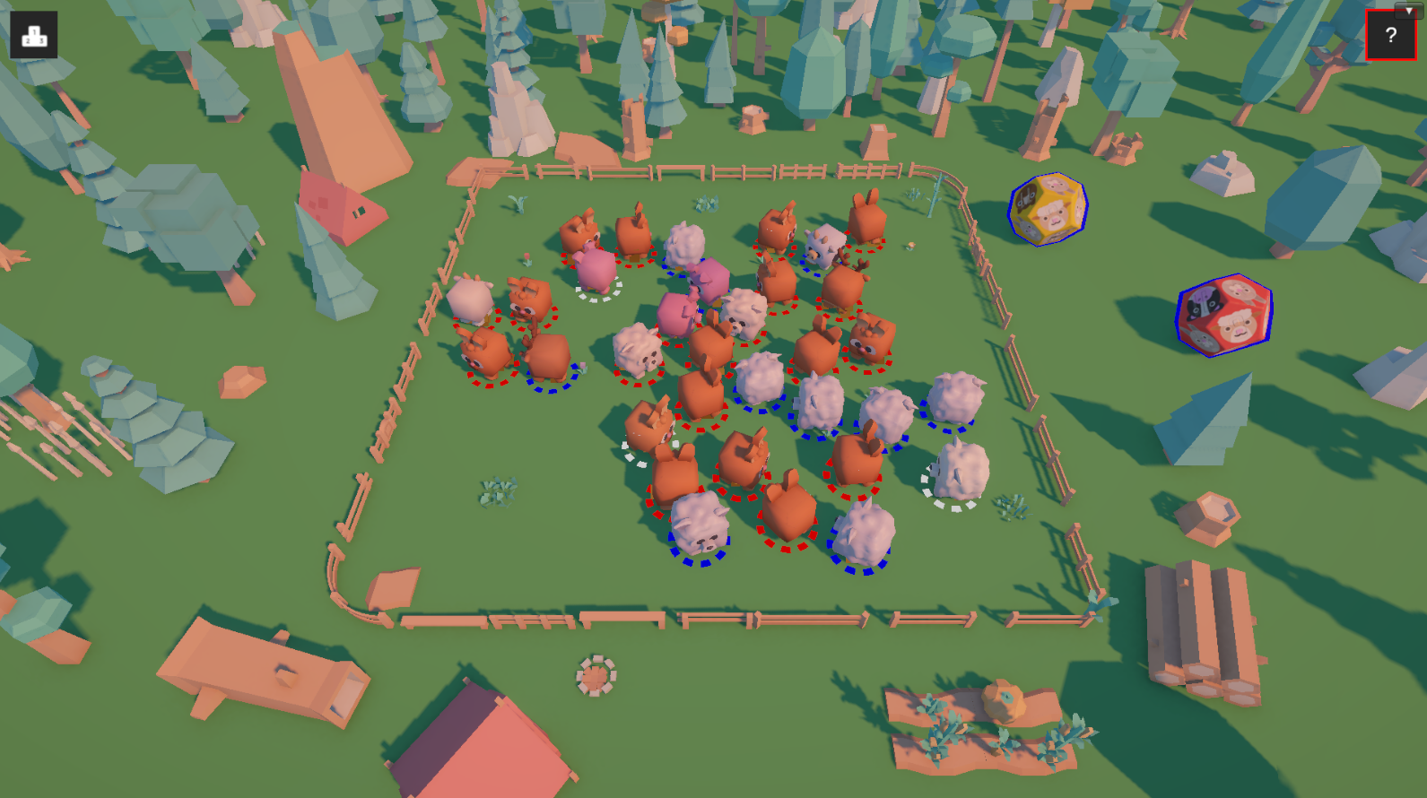 🐇🐑🐖🐄🐴🐶🦊🐺 [Ludum Dare 59]