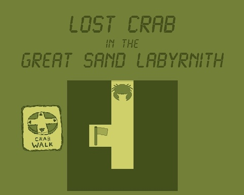 Lost Crab in the Great Sand Labyrinth