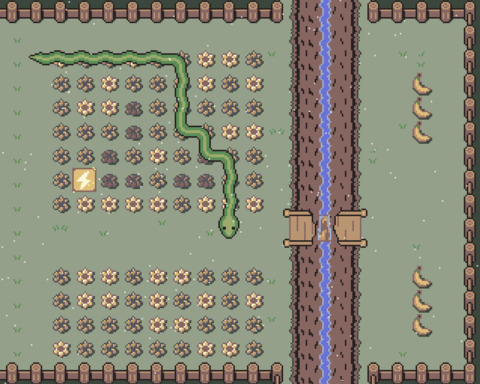 Sensible Mr. Snake Goes for a Stroll