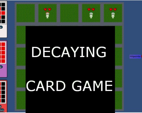 Decaying Card Game