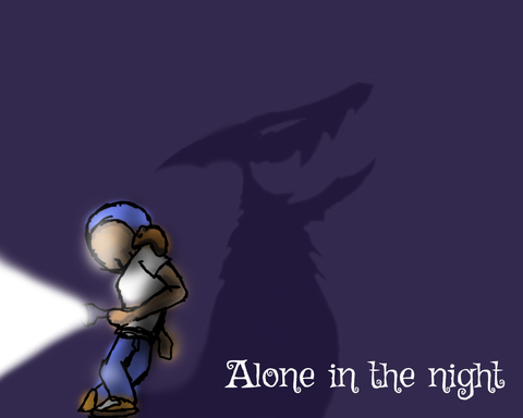 Alone in the night