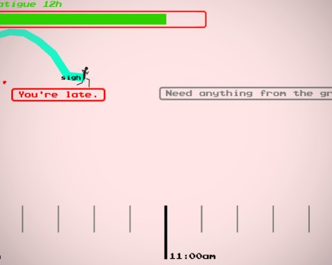 burnout. : a runner game about depression and the others