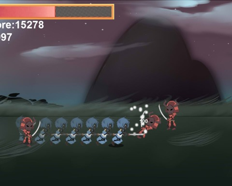 Zombie vampire ninja