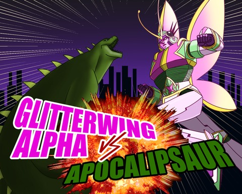Glitterwing VS Apocalipsaur