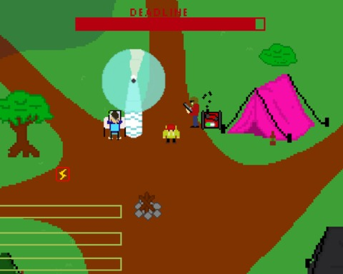 We Made A Game While Camping