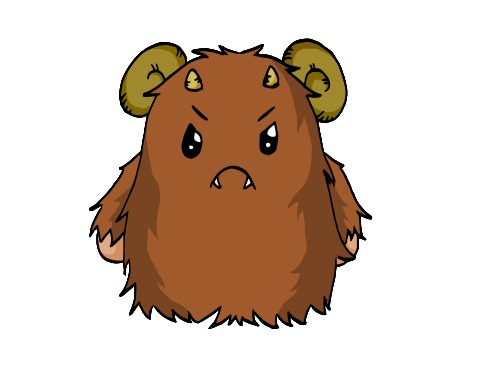 Wodewick, the grumpy monster